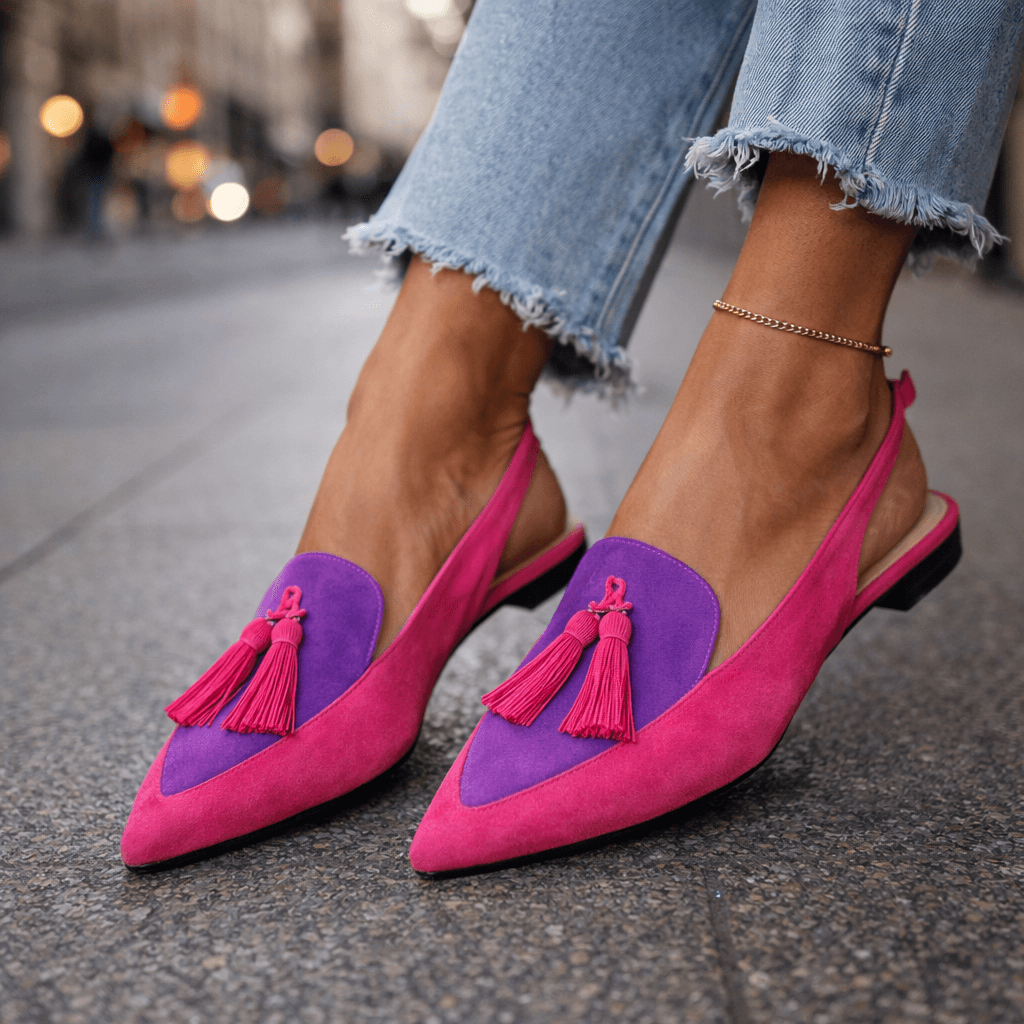 Elena | Sandali con Cinturini e Frange
