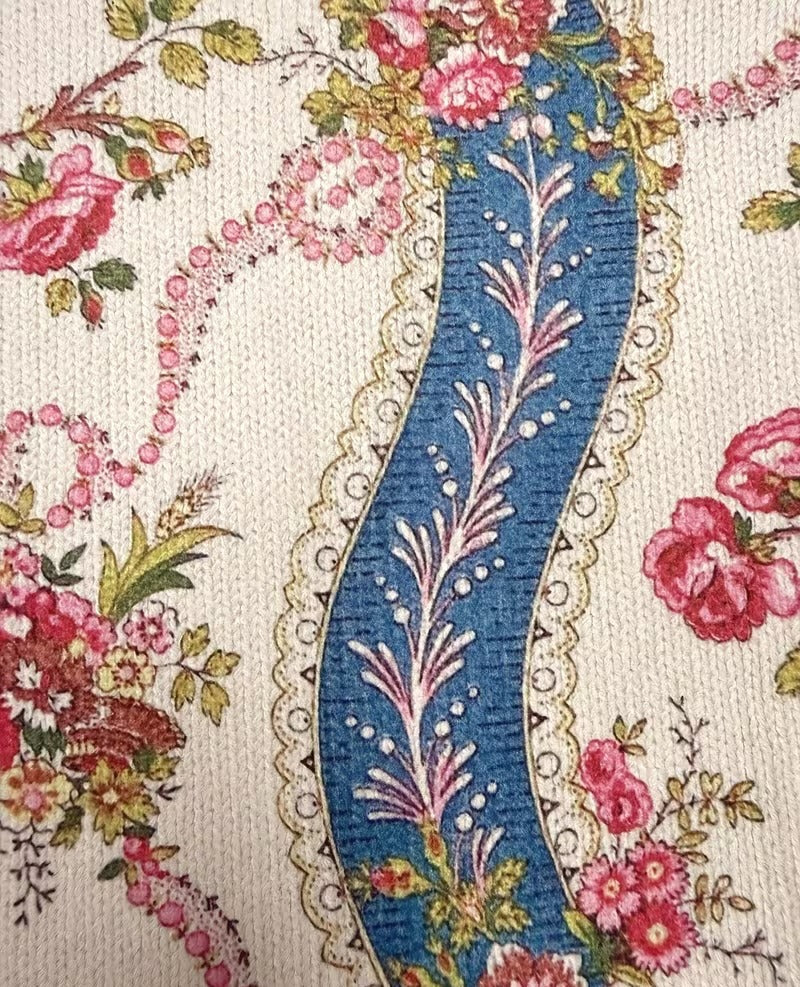 Eulalia™ | Cardigan in Raso di Rosa Rampicante