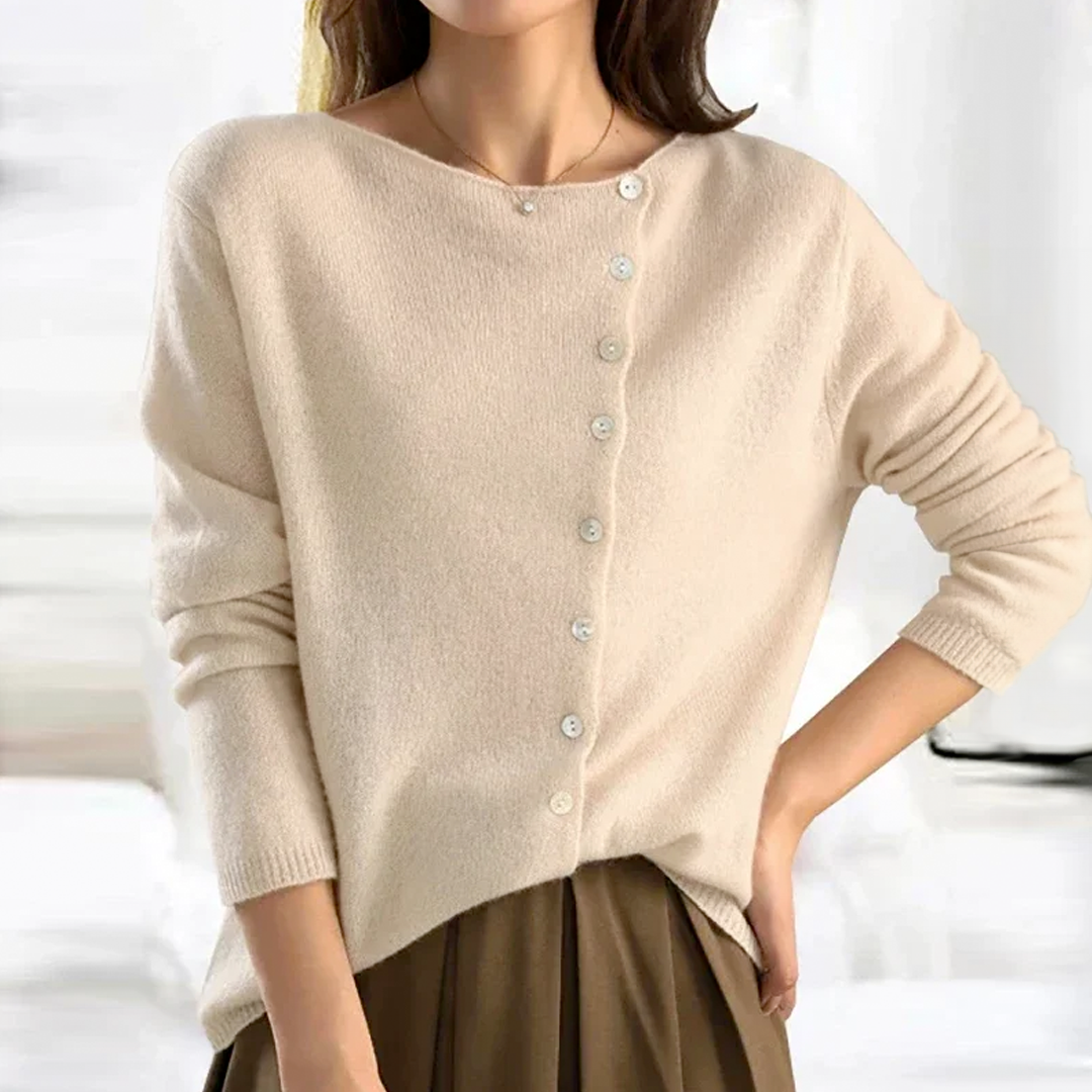 Fenya | Cardigan da Donna con Bottoni Frontali