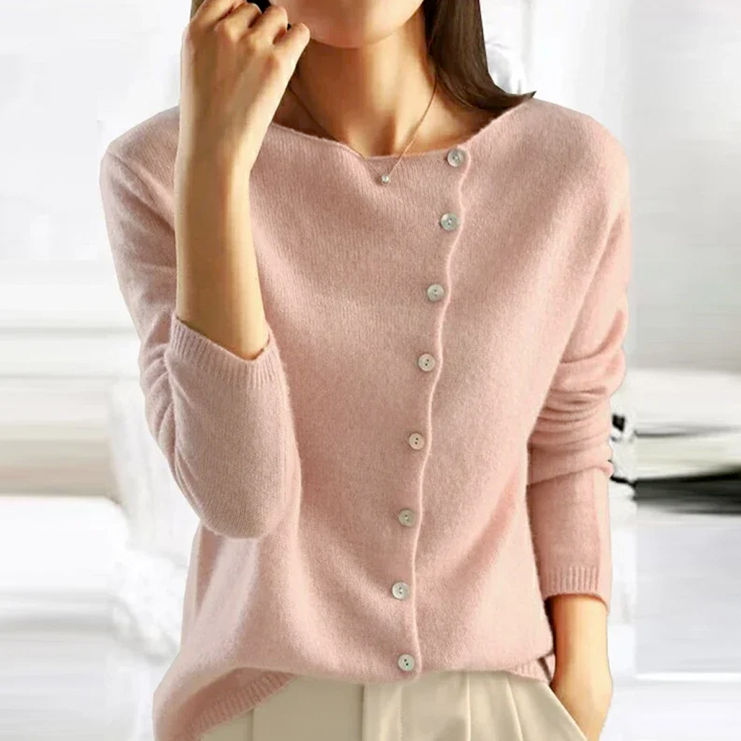 Fenya | Cardigan da Donna con Bottoni Frontali