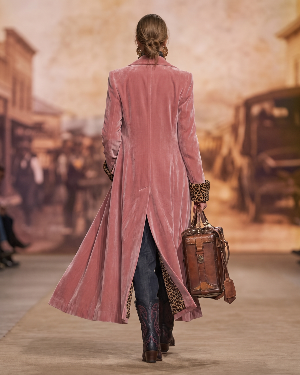 Madison | Cappotto Lungo Sartoriale in Velluto