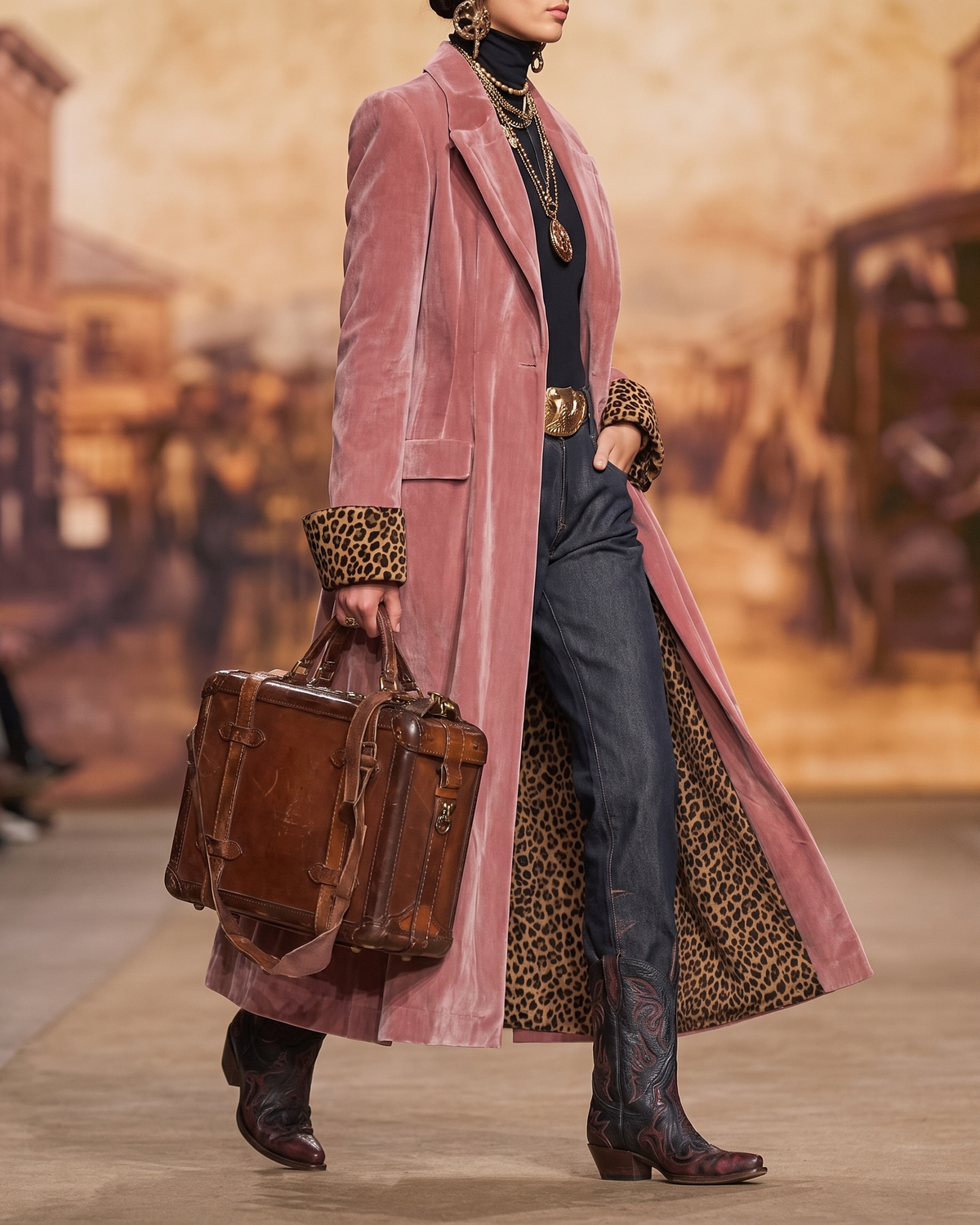 Madison | Cappotto Lungo Sartoriale in Velluto