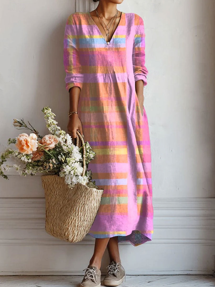Abito maxi bohème Nienke