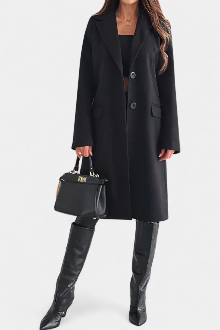 Vivienne | Cappotto Sartoriale a Lunghezza Media
