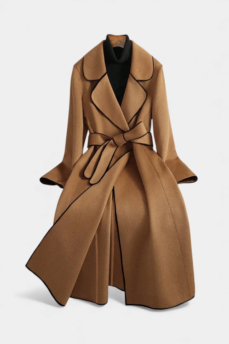 Marguerite | Cappotto Longline con Cintura