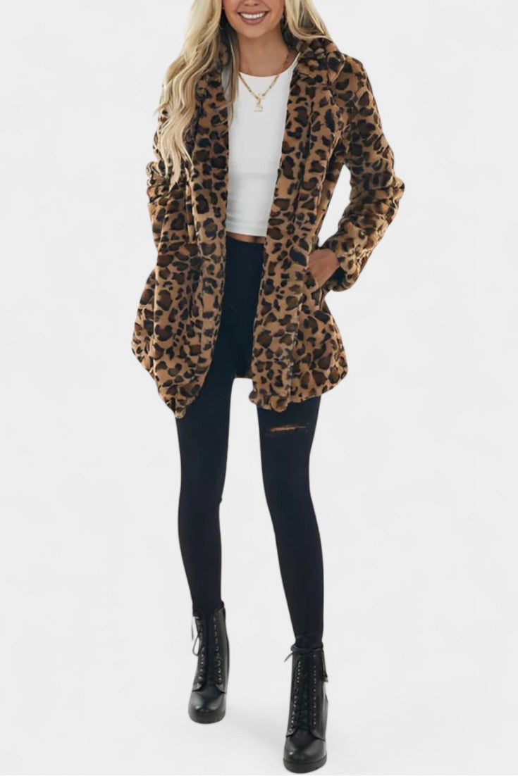 Nadine | Cappotto Longline Morbido con Cappuccio
