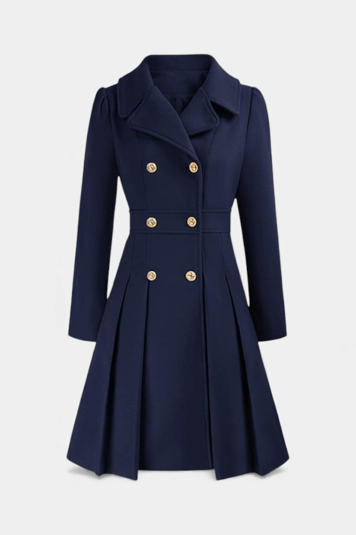 Ottilie | Cappotto a Doppio Petto Svasato