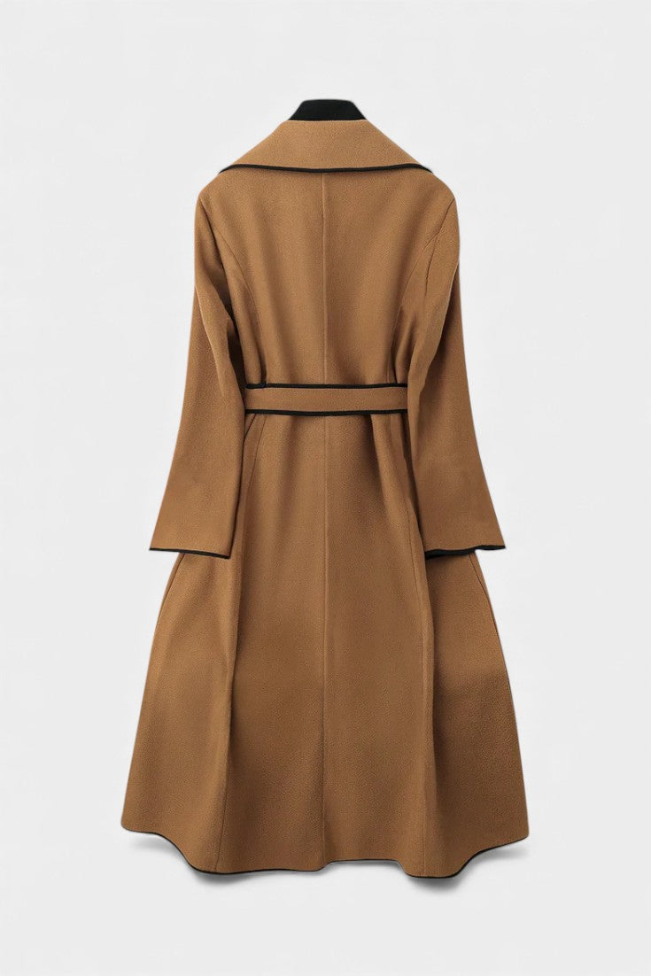 Marguerite | Cappotto Longline con Cintura