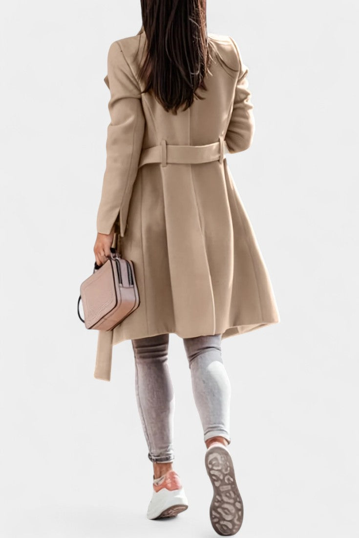 Odette | Cappotto Longline con Cintura
