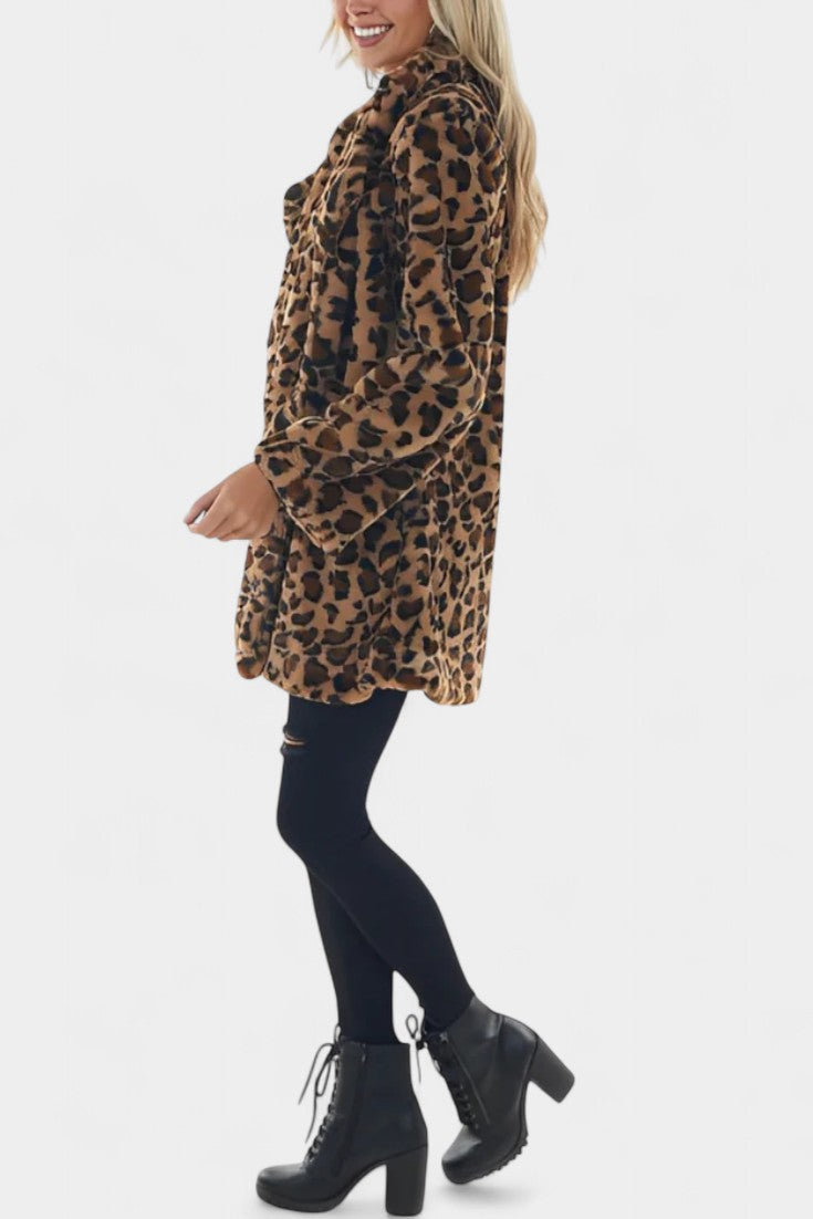Nadine | Cappotto Longline Morbido con Cappuccio