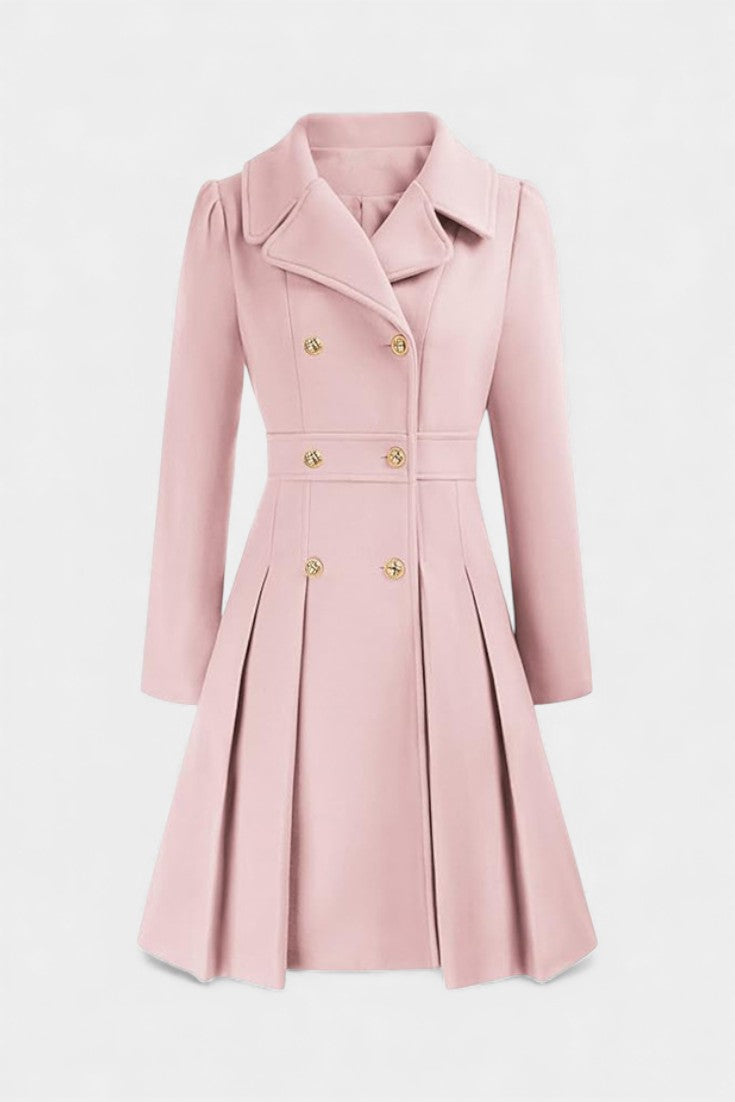 Ottilie | Cappotto a Doppio Petto Svasato