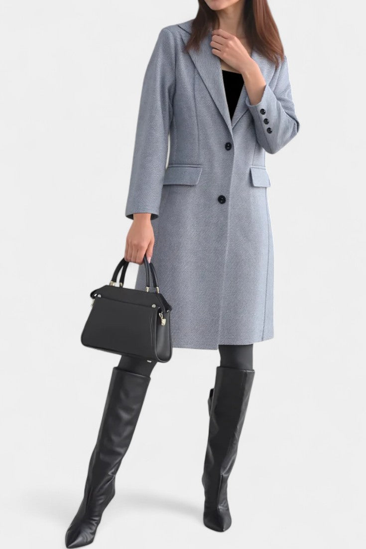 Vivienne | Cappotto Sartoriale a Lunghezza Media