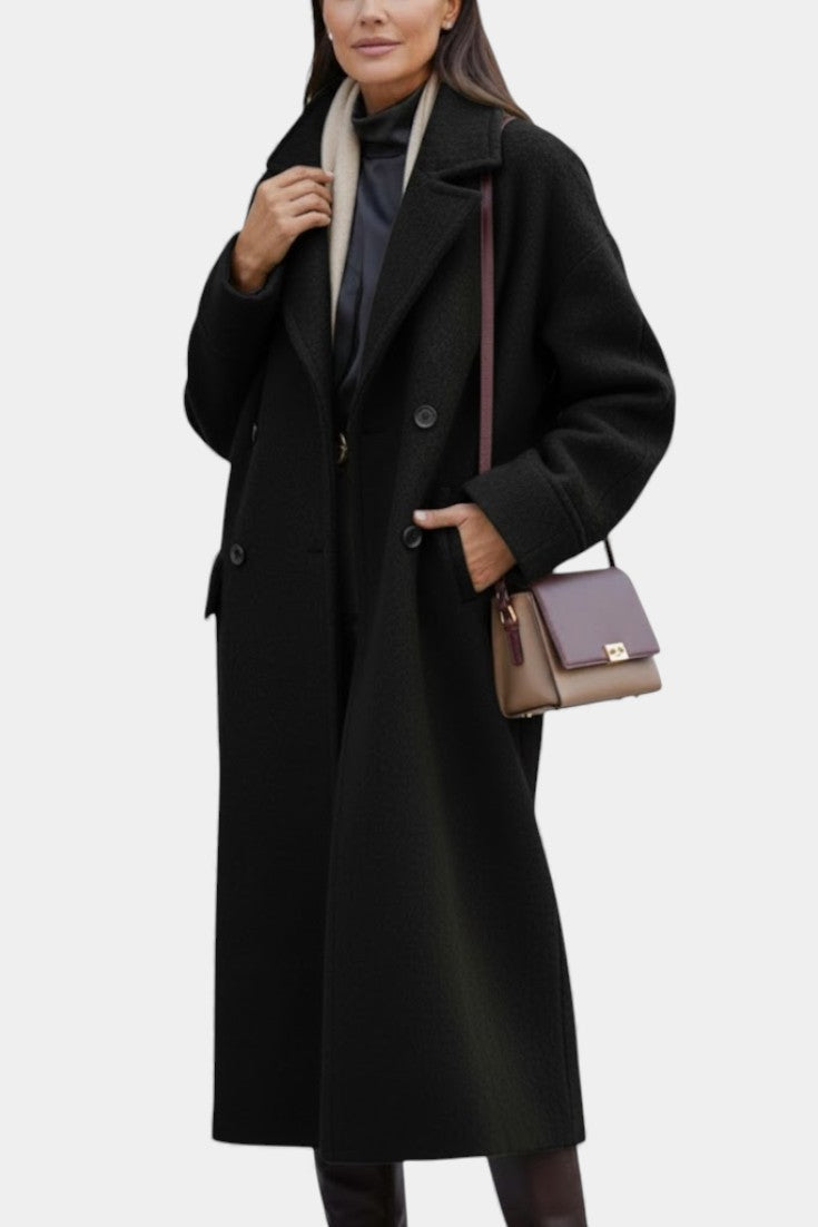 Cornelia | Cappotto Oversize a Doppio Petto
