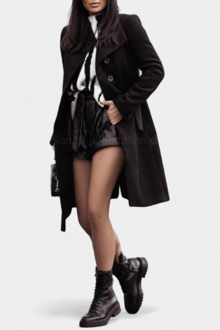 Odette | Cappotto Longline con Cintura