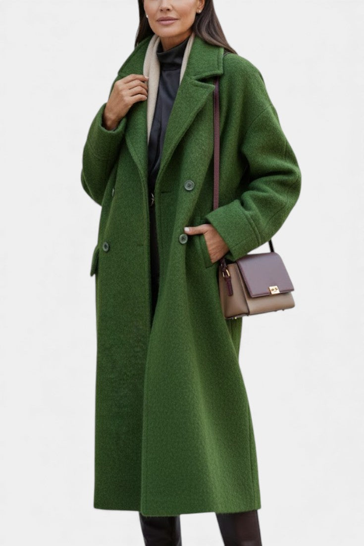 Cornelia | Cappotto Oversize a Doppio Petto