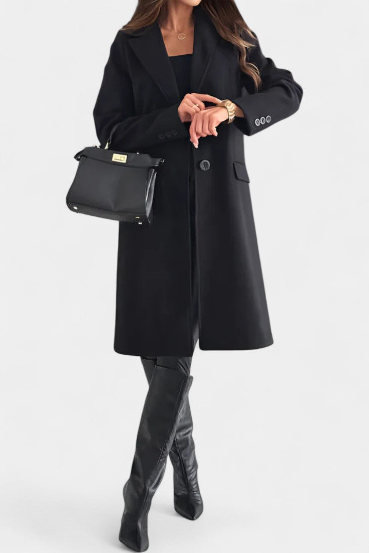 Vivienne | Cappotto Sartoriale a Lunghezza Media