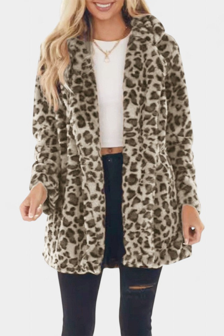 Nadine | Cappotto Longline Morbido con Cappuccio