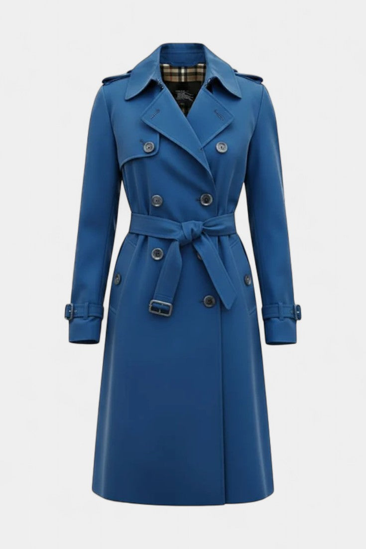 Guinevere | Trench Doppio Petto con Cintura