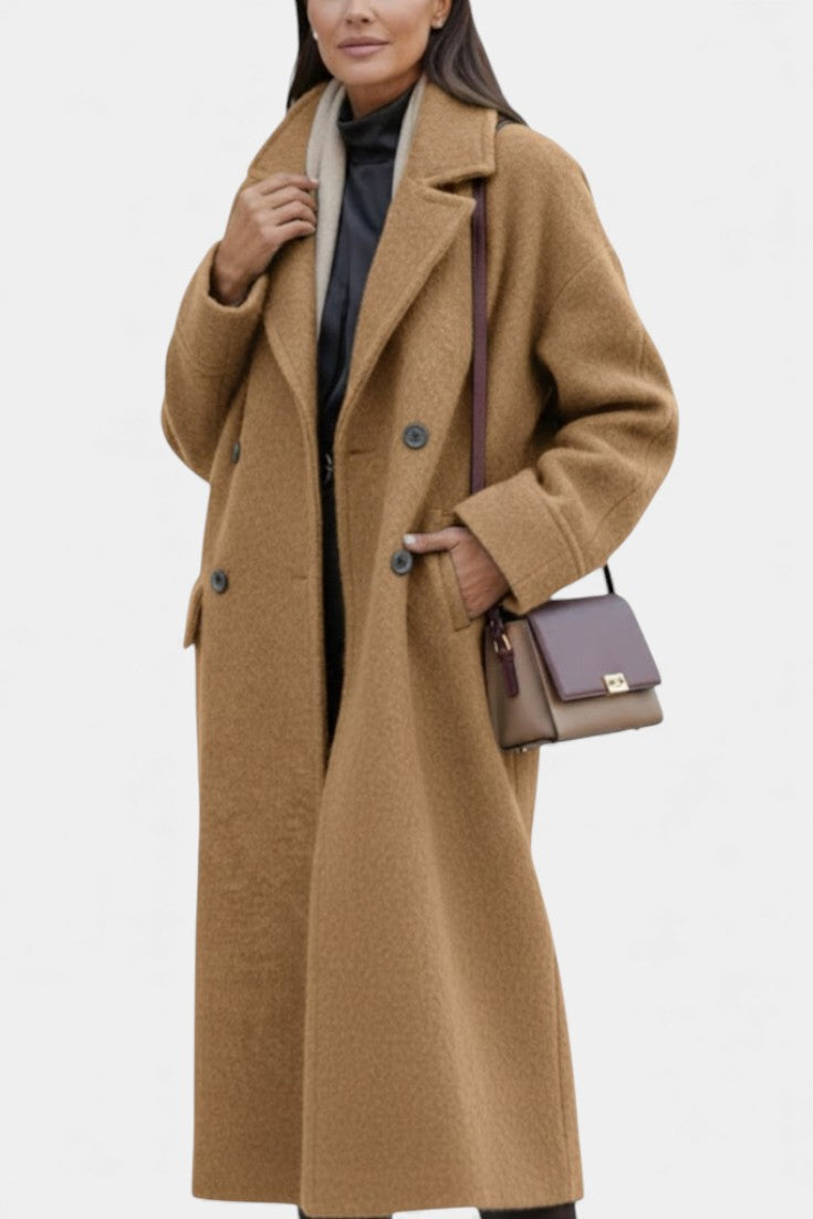 Cornelia | Cappotto Oversize a Doppio Petto
