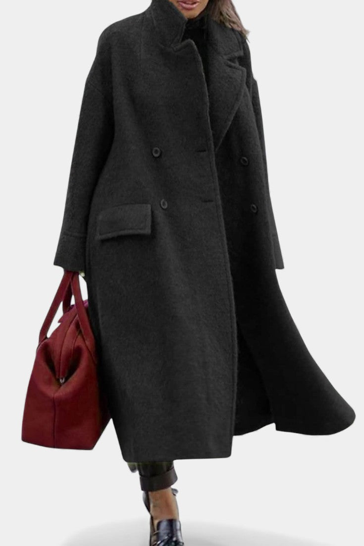 Cornelia | Cappotto Oversize a Doppio Petto