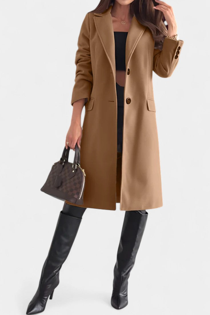 Vivienne | Cappotto Sartoriale a Lunghezza Media