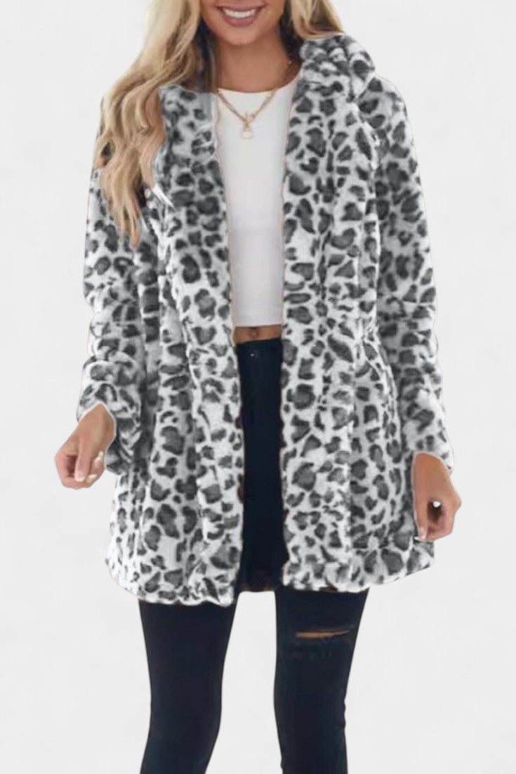 Nadine | Cappotto Longline Morbido con Cappuccio