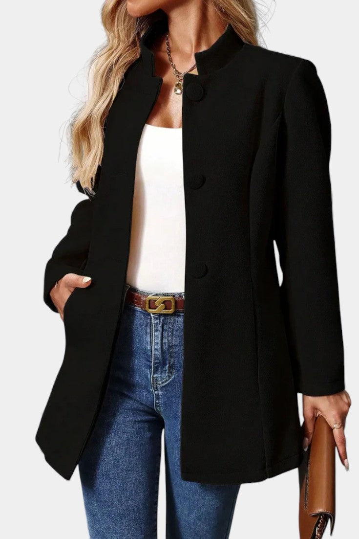 Petra | Cappotto Sartoriale con Collo Alto