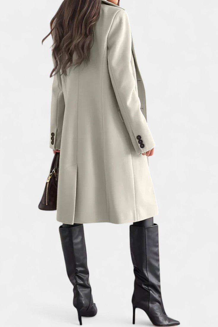 Vivienne | Cappotto Sartoriale a Lunghezza Media