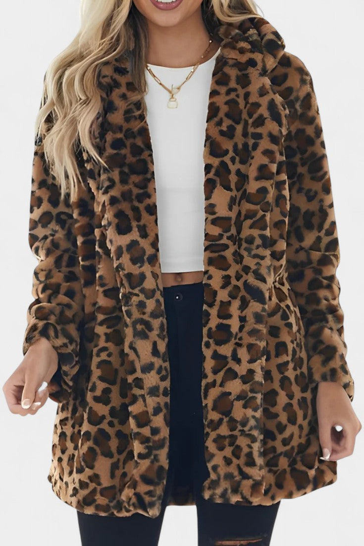 Nadine | Cappotto Longline Morbido con Cappuccio