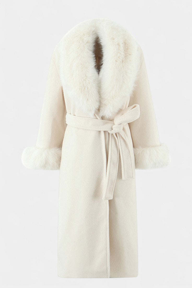 Genevieve | Cappotto Longline con Cintura