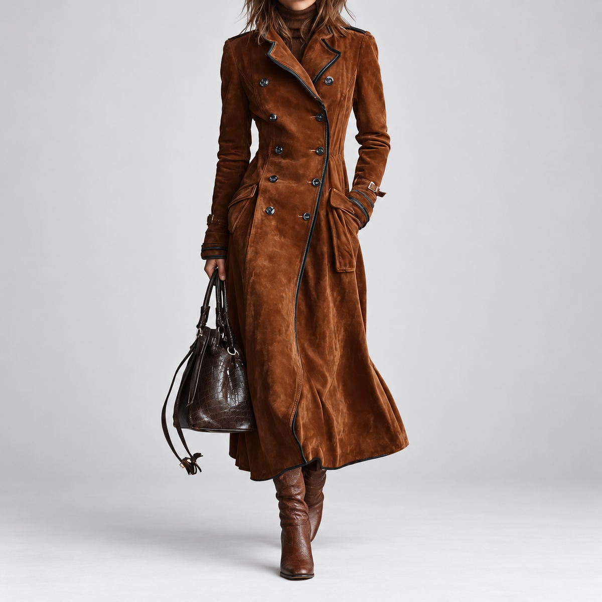 Georgina | Trench Lungo con Cintura