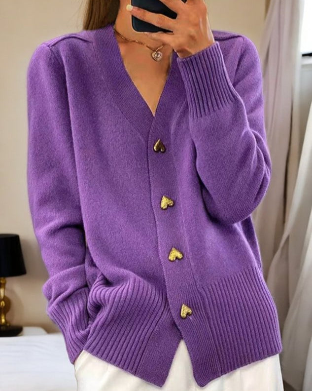 Michaela | Cardigan con Scollo a V