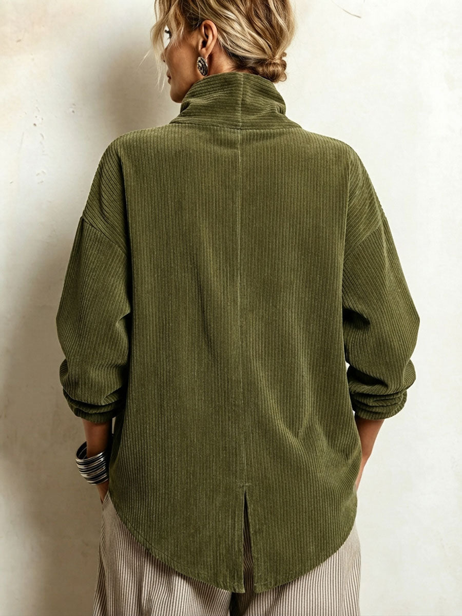 Claudia | Maglione in Velluto a Coste