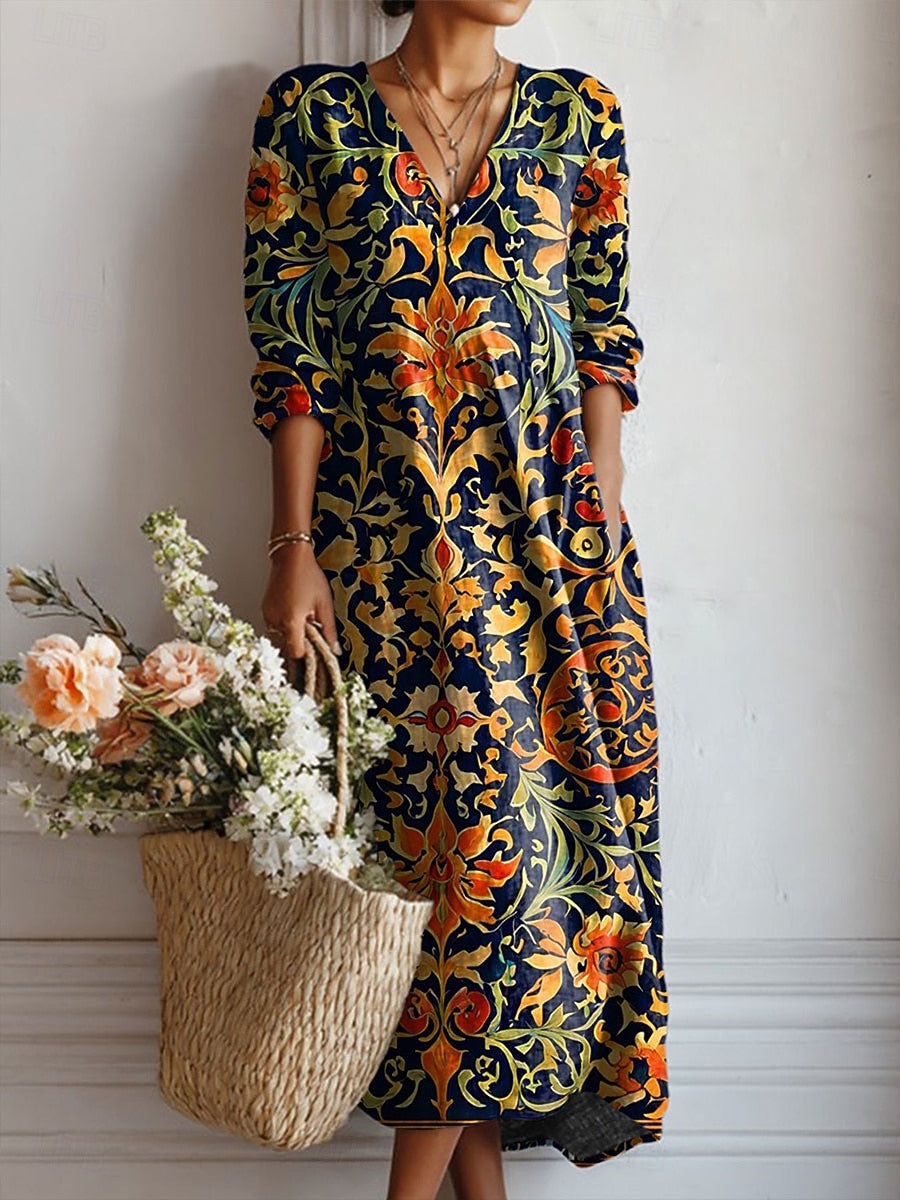 Abito maxi bohemien