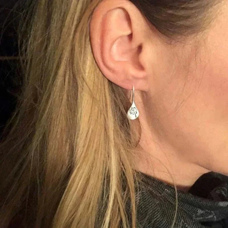 Dandelia | Orecchini in Argento Sterling con Dente di Leone